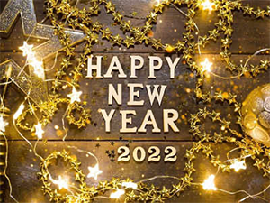 Tous nos voeux pour l’année 2022 !