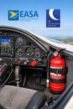 Extincteur agréé avion